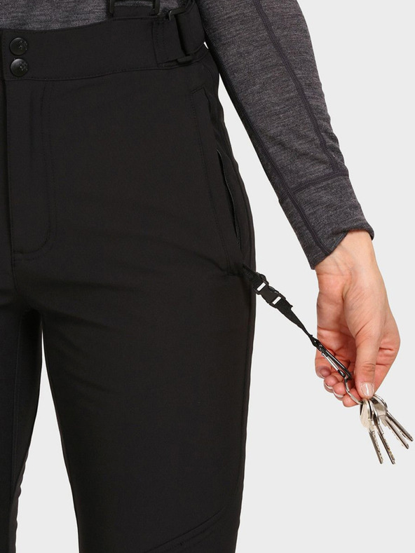 Kilpi Fekete női softshell síelőnadrág Kilpi RHEA