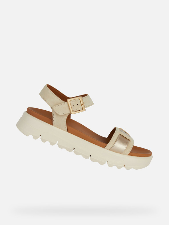 Geox Homokszínű szandál Geox Xand 2.1s női