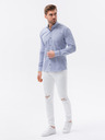 Ombre Clothing Világoskék férfi ing Ombre Clothing K643