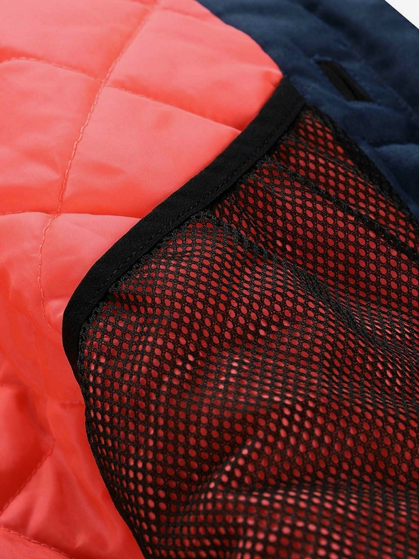 ALPINE PRO Narancssárga és kék női Alpine Pro SARDARA 5 síelős dzseki