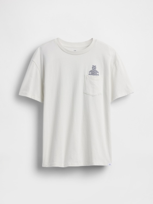 GAP Brannan unisex gyerek póló zsebbel GAP