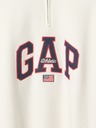 GAP Oversize pulóver logóval Americana GAP
