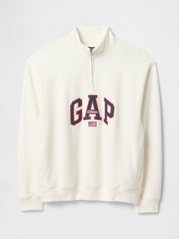 GAP Oversize pulóver logóval Americana GAP