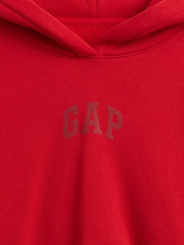 GAP Logós cropped kapucnis pulóver Americana GAP