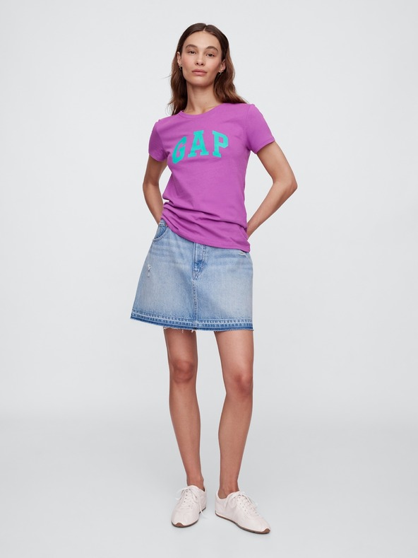 GAP GAP logó v-ss camo arch póló