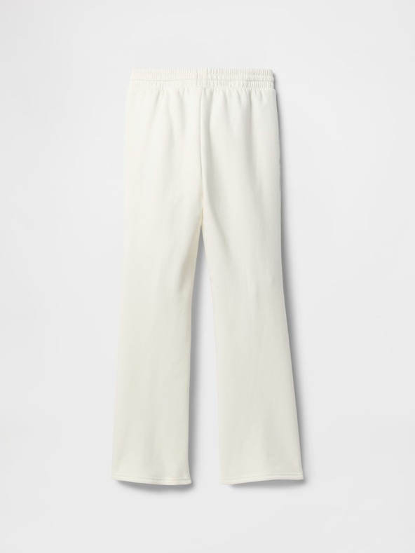 GAP Gyerek fleece sportnadrág logóval army GAP