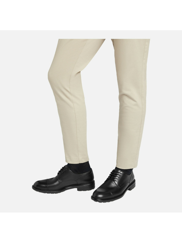 Geox Fekete férfi Geox Walk Pleasure ruhacipő