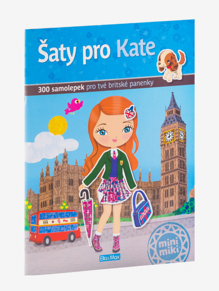 ELLA & MAX Öltöztetés KATE-nak - matricás könyv