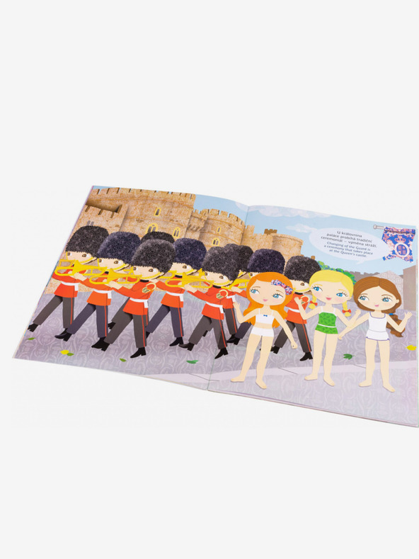 ELLA & MAX Öltöztetés KATE-nak - matricás könyv