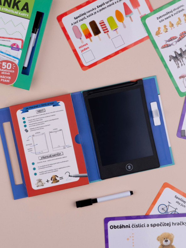 ELLA & MAX Varázstábla és kaparókártyák - Első számolás