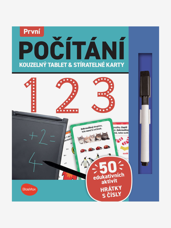 ELLA & MAX Varázstábla és kaparókártyák - Első számolás