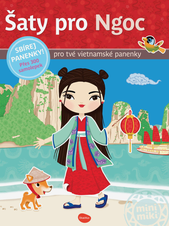 ELLA & MAX Ruha NGOC részére - Matricás könyv