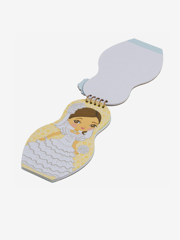 ELLA & MAX Öltöztető NEVESTY a világ minden tájáról - Színezőfüzet