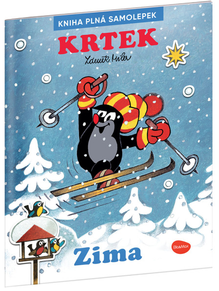 ELLA & MAX KISVAKOND és a TÉL - Matricás könyv