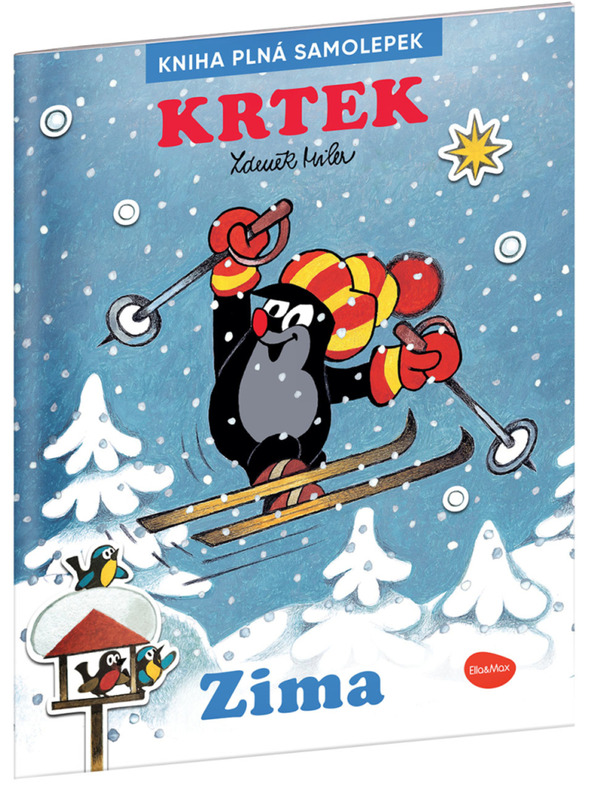 ELLA & MAX KISVAKOND és a TÉL - Matricás könyv