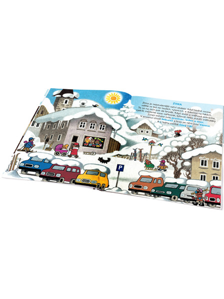 ELLA & MAX KISVAKOND és a TÉL - Matricás könyv