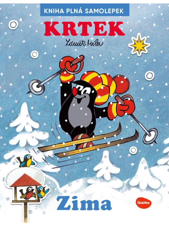 ELLA & MAX KISVAKOND és a TÉL - Matricás könyv