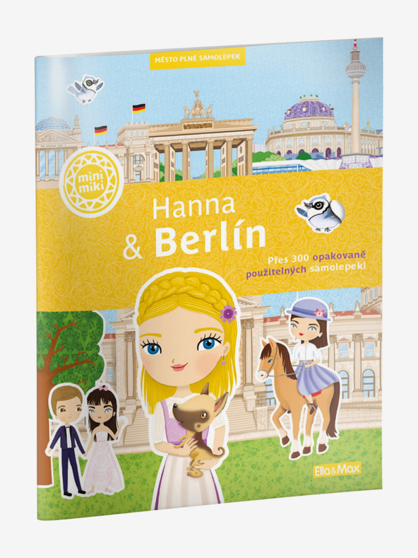 ELLA & MAX HANNA & BERLIN - Város tele matricákkal