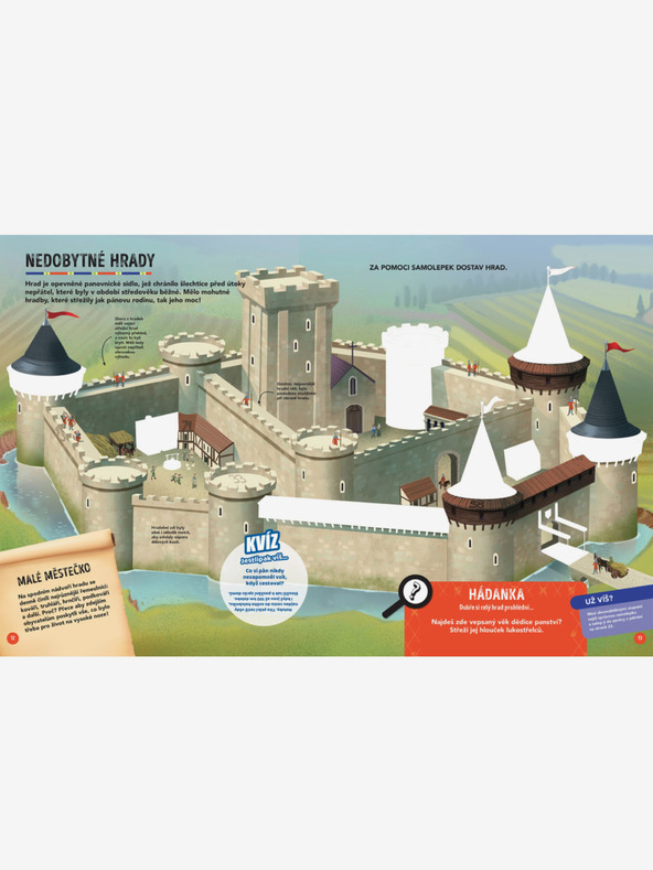 ELLA & MAX MISE MEDIEVAL - Keresés és mentés matricákkal