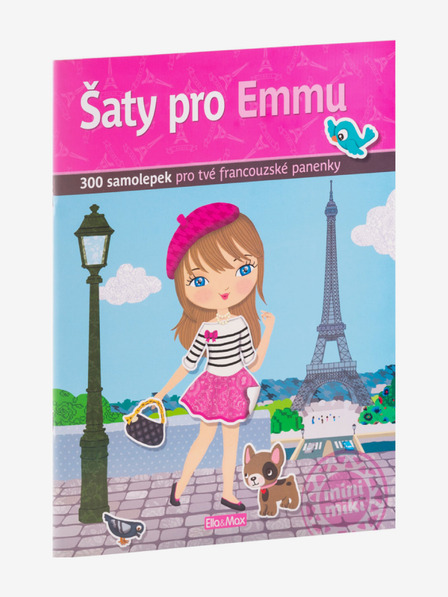 ELLA & MAX Öltöztesd fel EMMA-t - matricás könyv