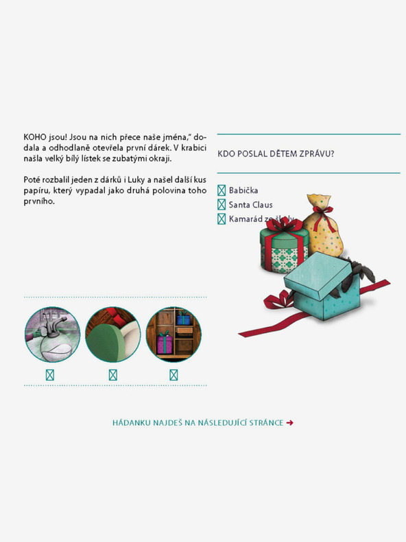 ELLA & MAX SZABADULÓS JÁTÉK – HÁROM TITOKZATOS AJÁNDÉK