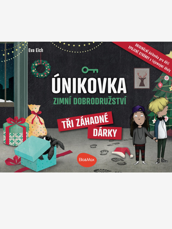 ELLA & MAX SZABADULÓS JÁTÉK – HÁROM TITOKZATOS AJÁNDÉK