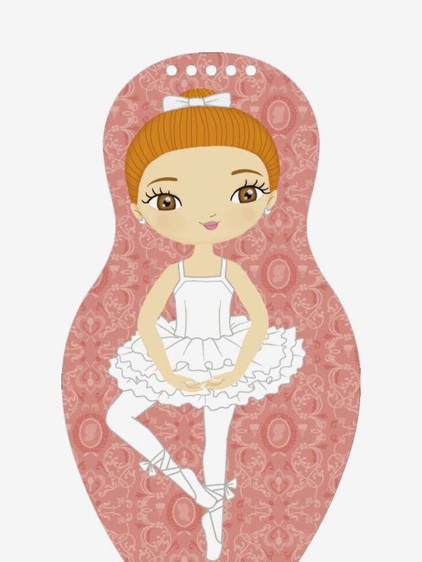 ELLA & MAX Felöltöztetjük a balett-cipőket EMMA – Kifestőkönyv