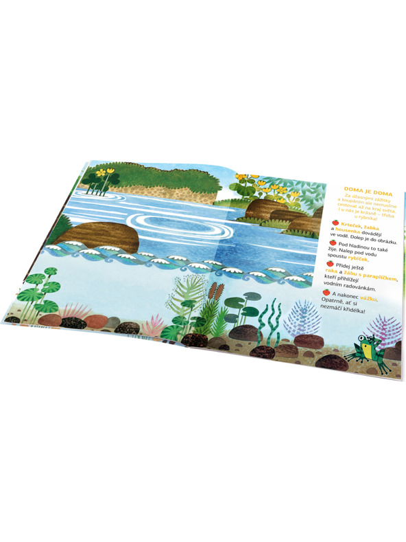 ELLA & MAX KISVAKOND és a NYÁR - Matricás könyv