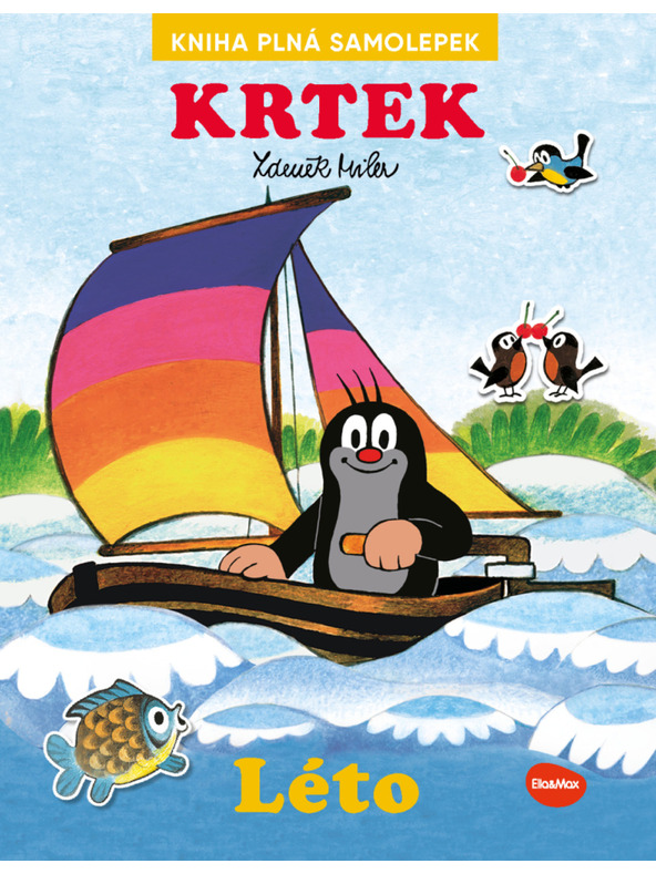 ELLA & MAX KISVAKOND és a NYÁR - Matricás könyv