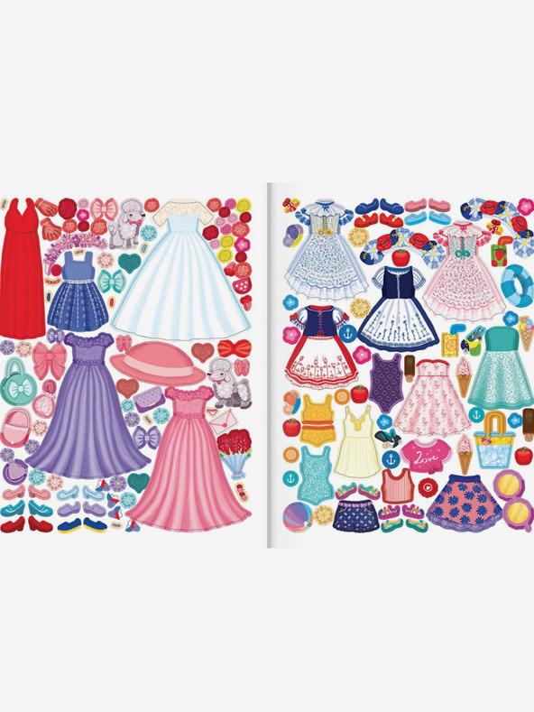 ELLA & MAX Ruha ELIŠKA részére - Matricás könyv