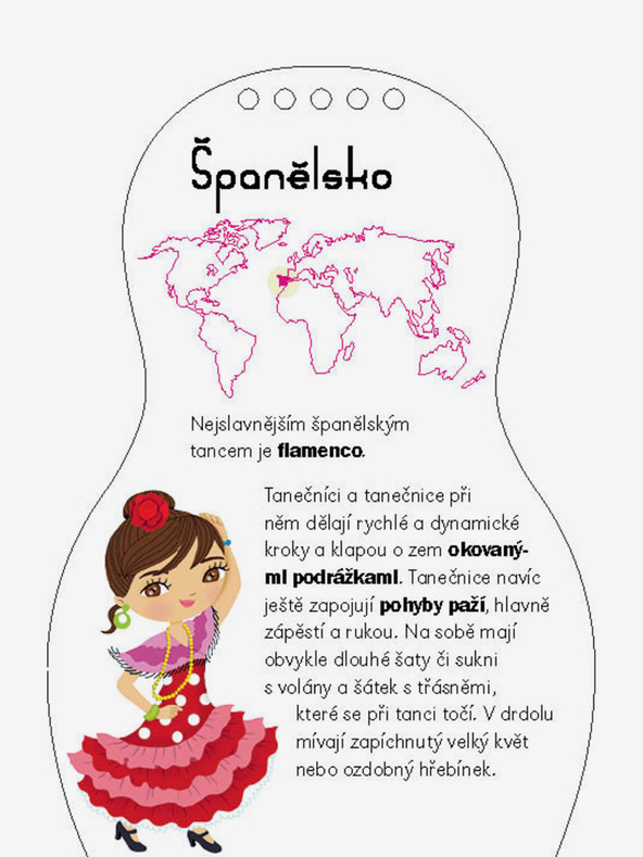 ELLA & MAX Öltöztesd fel a TÁNCOSOKAT a világ minden tájáról - Színezőkönyv