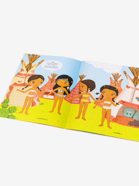 ELLA & MAX Ruhák a világ minden tájáról - matricás könyv