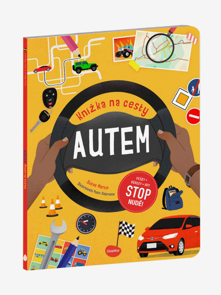 ELLA & MAX Könyv az autós utazásokhoz - Állítsd meg az unalmat: kvízek, rejtvények, játékok