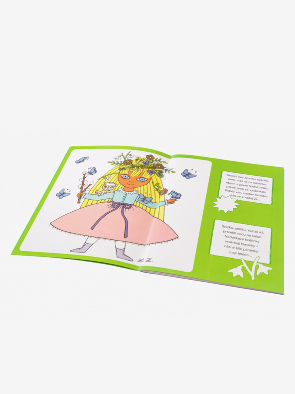 ELLA & MAX TAVASZ, NYÁR, ŐSZ, TÉL - matricás és rejtvényes könyv