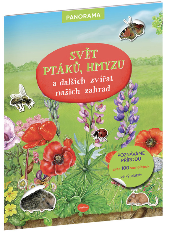 ELLA & MAX A MADARAK, GOMBÁK ÉS KERTÜNK EGYÉB ÁLLATAI VILÁGA - Könyv plakáttal és matricákkal