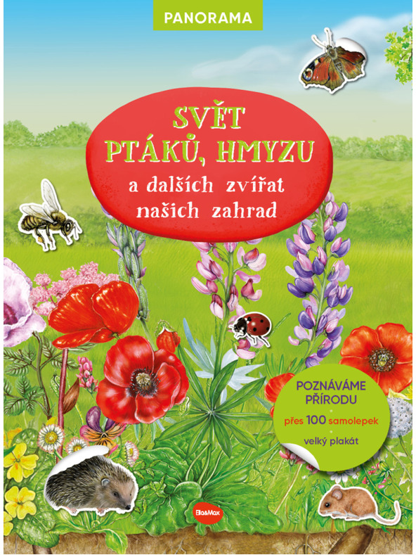ELLA & MAX A MADARAK, GOMBÁK ÉS KERTÜNK EGYÉB ÁLLATAI VILÁGA - Könyv plakáttal és matricákkal