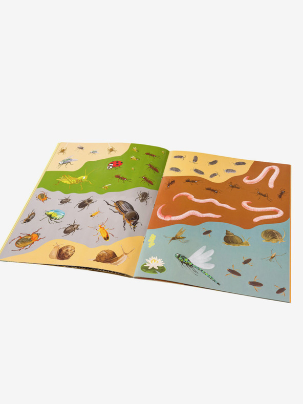 ELLA & MAX MADARAK, MAMÁK és más állatfajok - Matricás könyv