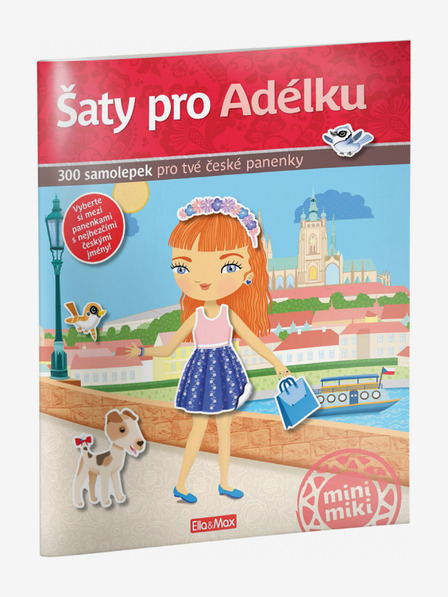 ELLA & MAX Ruha ADÉLKA részére - Matricás könyv