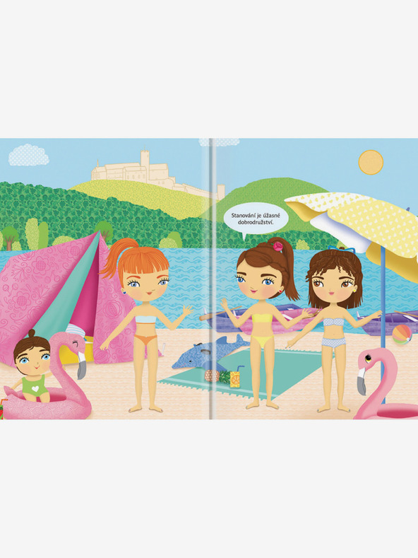 ELLA & MAX Ruha ADÉLKA részére - Matricás könyv