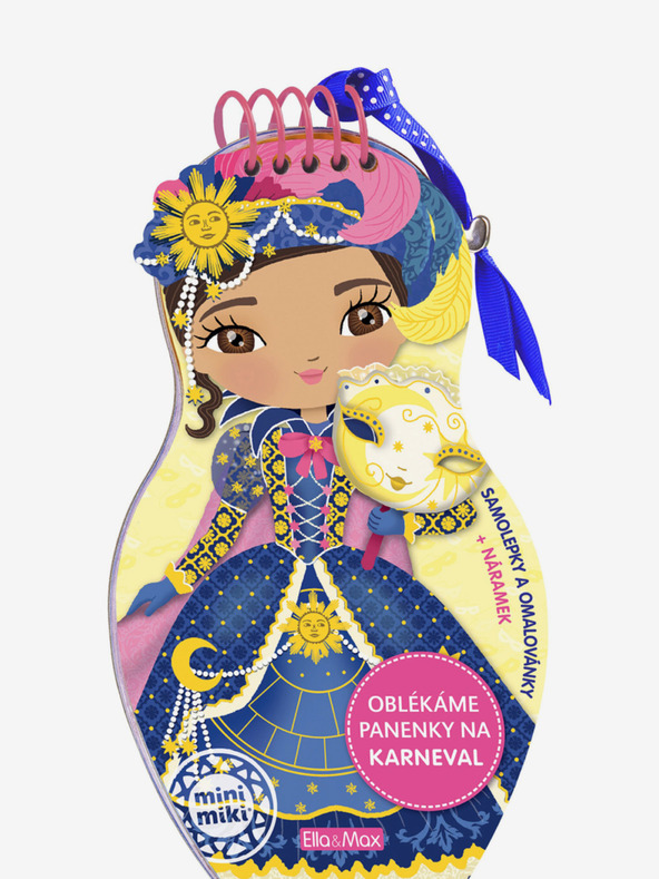 ELLA & MAX Babák öltöztetése farsangra - Színezőkönyv