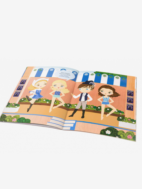 ELLA & MAX Öltözzön a ZUZKA - Matricáskönyv