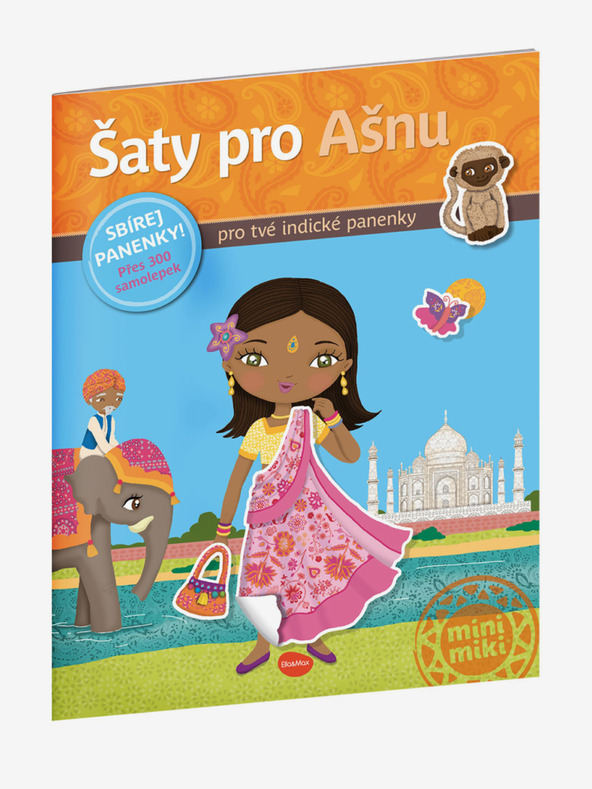 ELLA & MAX Ruha ASHNA számára - Matricás könyv