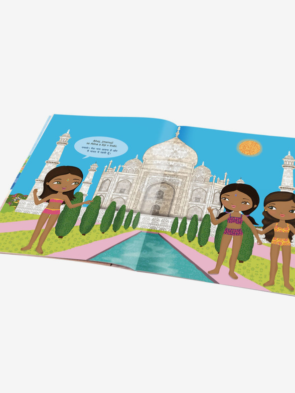 ELLA & MAX Ruha ASHNA számára - Matricás könyv