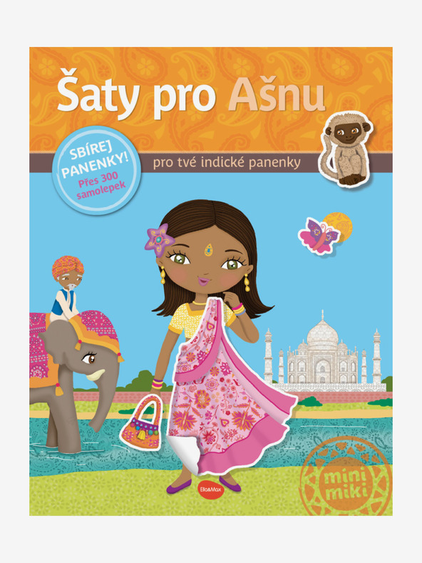 ELLA & MAX Ruha ASHNA számára - Matricás könyv