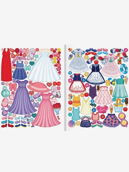 ELLA & MAX Ruha VIKTORKA részére - Matricás könyv