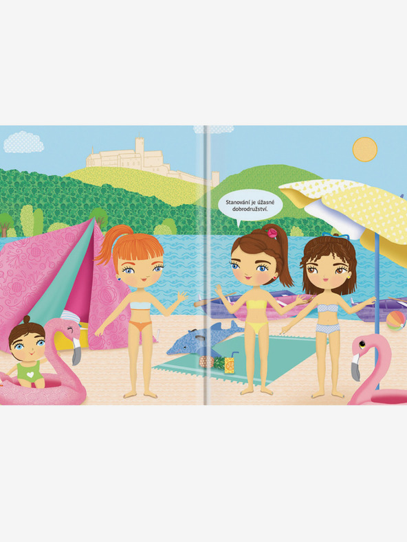 ELLA & MAX Ruha VIKTORKA részére - Matricás könyv