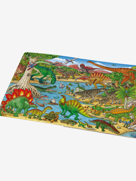 ELLA & MAX Nagy könyv DINOSAURUSZOK kis mesemondóknak