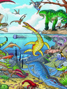 ELLA & MAX Nagy könyv DINOSAURUSZOK kis mesemondóknak