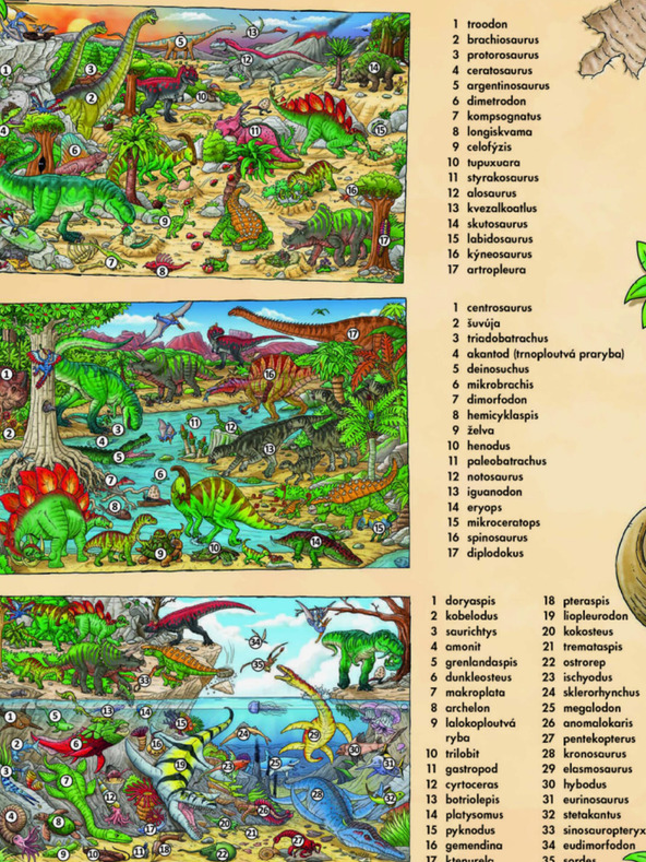ELLA & MAX Nagy könyv DINOSAURUSZOK kis mesemondóknak