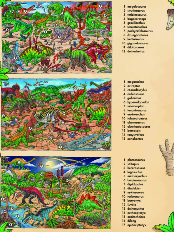 ELLA & MAX Nagy könyv DINOSAURUSZOK kis mesemondóknak